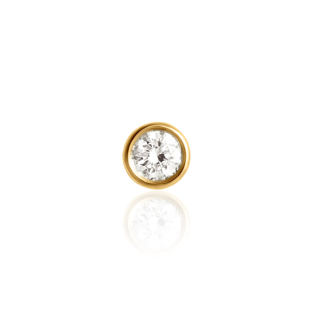 Round Diamond Piercing