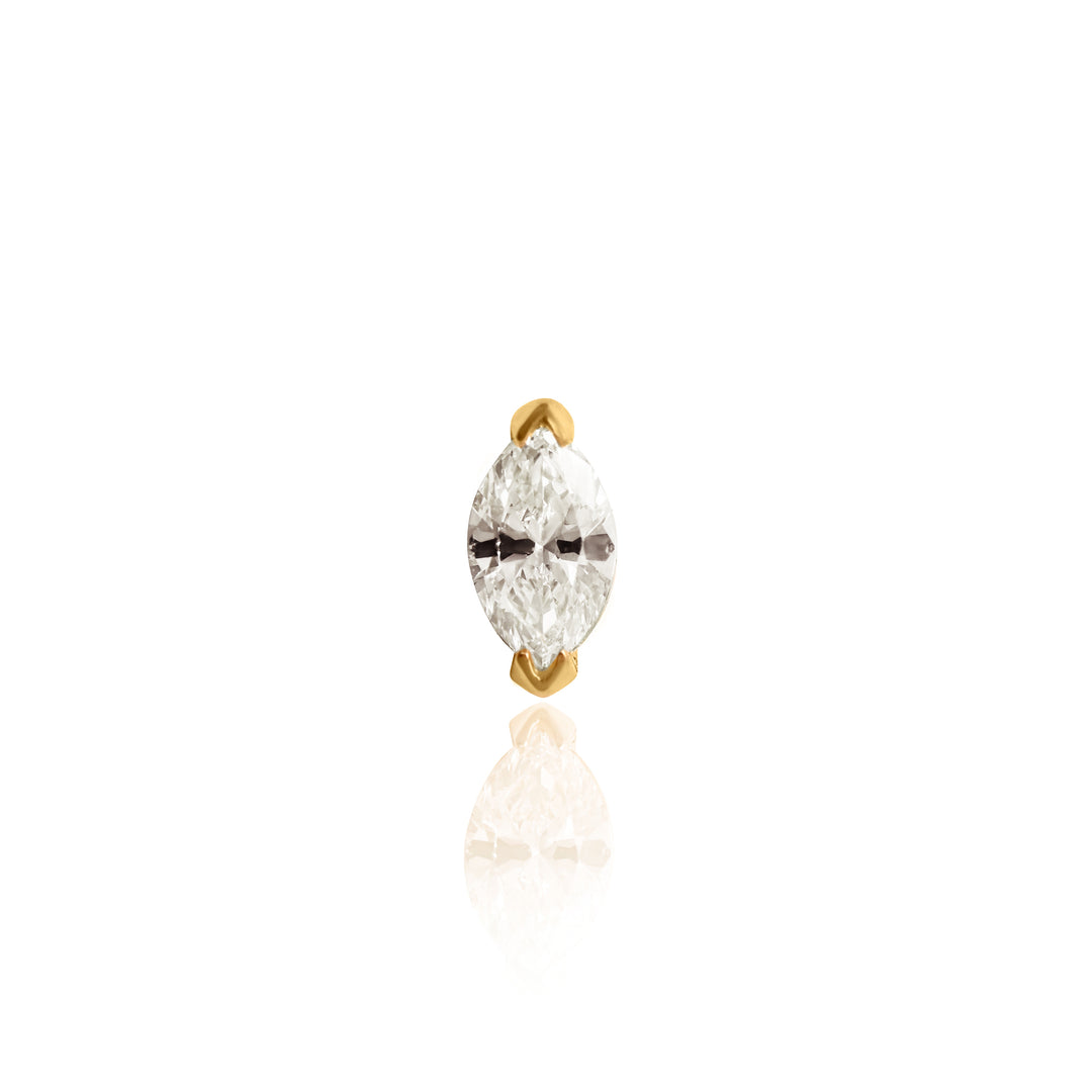 Marquise Diamond Earring
