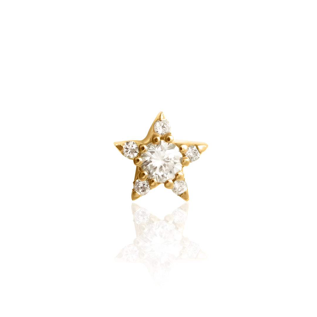 Star Diamonds Earring