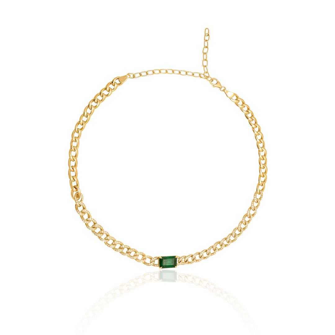 Emerald Cuban Necklace