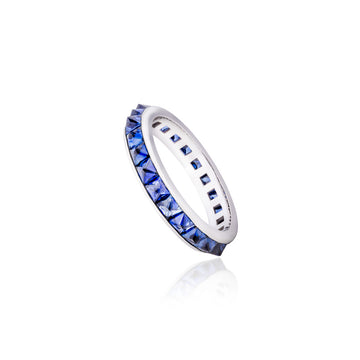 Glam Blue Sapphire Ring