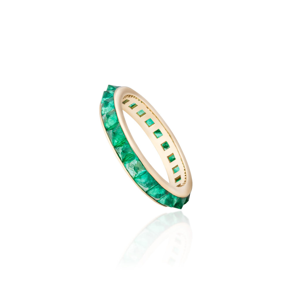 Glam Emerald Ring